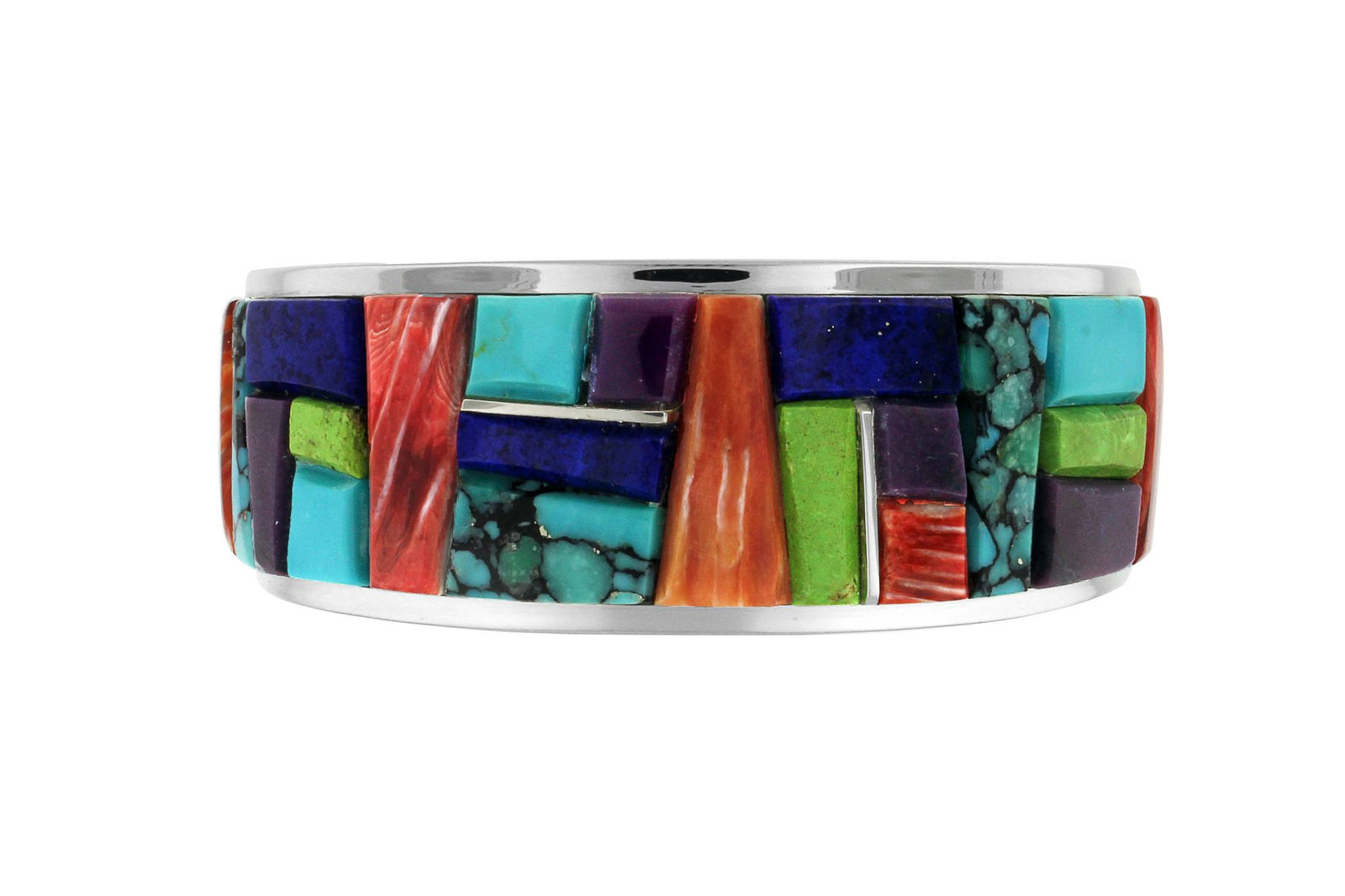 Native American Jewelry - Colorful David Rosales Men's Bracelet