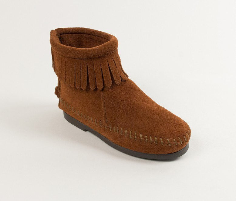 Baby Booties Minnetonka Kids' Suede Tramper Boots (Youth