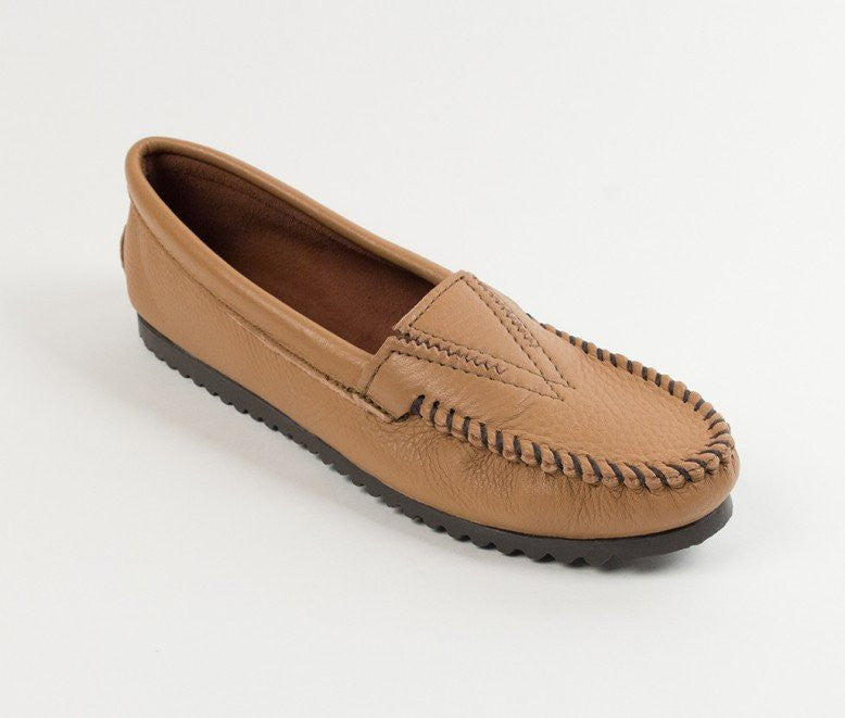 Moccasin - Deerskin Gore Front