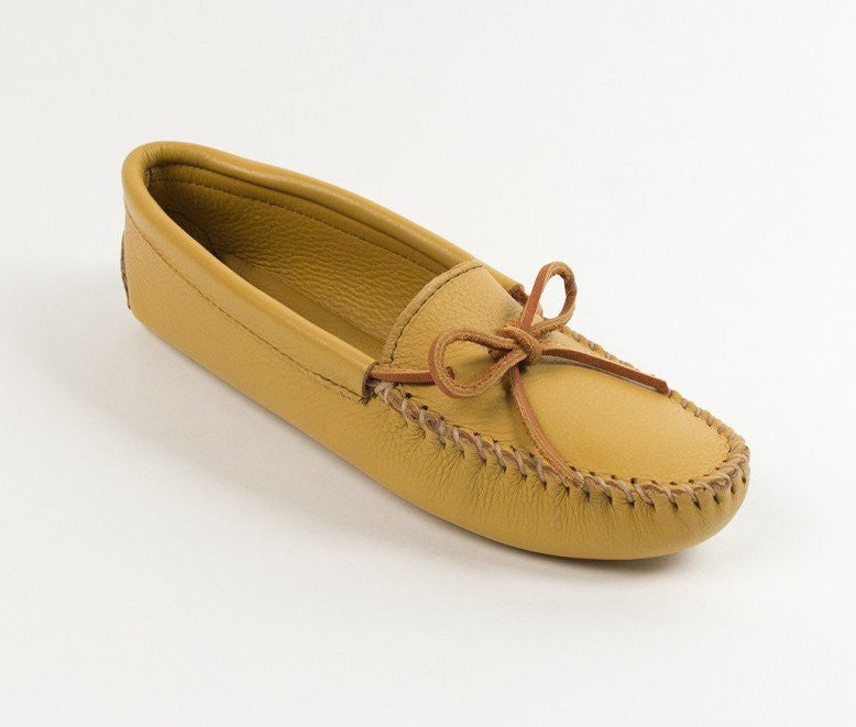 Deer deals skin moccasins