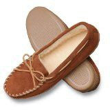 Moccasin - XL Men's Pile Lined Hardsole
