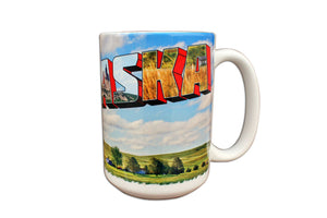 Souvenir - Greetings From Nebraska Coffee Mug