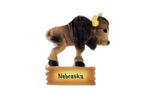 Souvenir - Nebraska Buffalo Souvenir Magnet